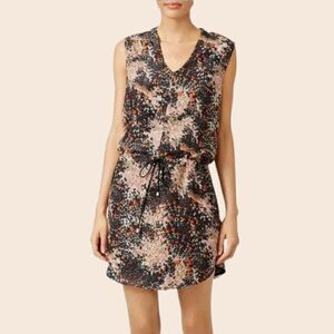 Karen Zambos Abstract Colton Shirt Dress Size Small/ Petite